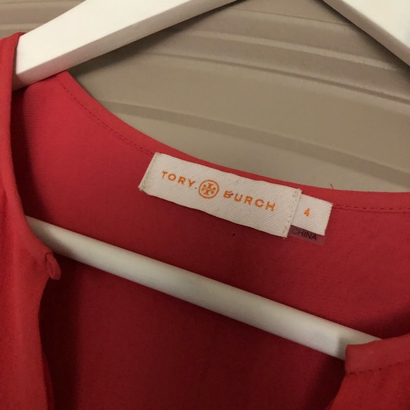 COPY - Tory Burch pleated silk dress - Picture 6 of 8